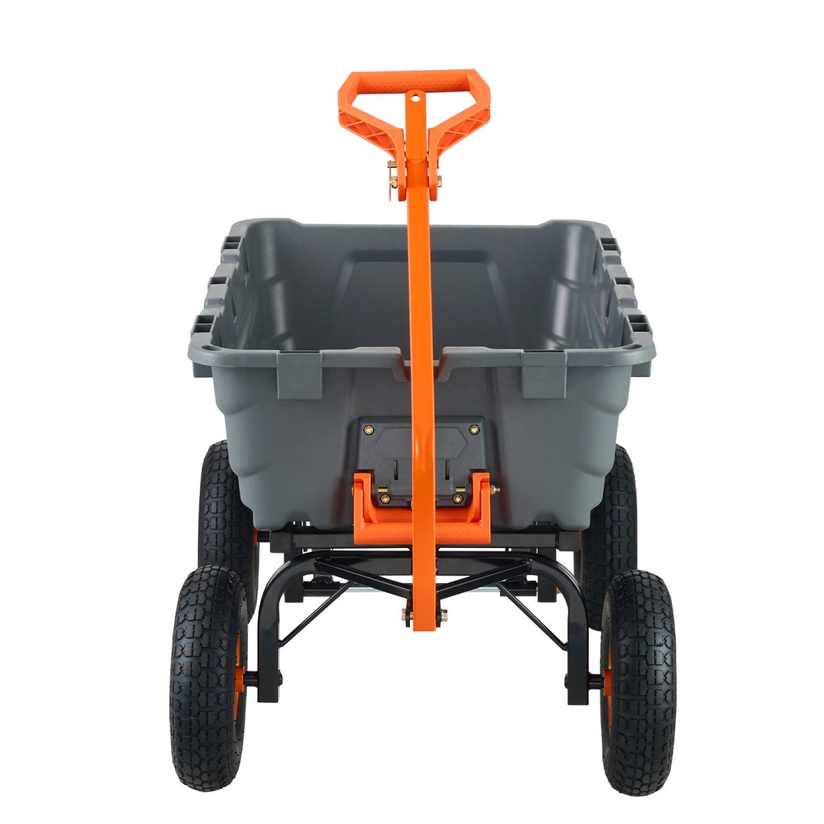 VEVOR Poly Garden Dump Cart Heavy-ty Yard Carts and Wagons 1500 lbs/680,4 kg 13"/33 cm Ελαστικά