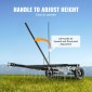 VEVOR Tow Behind Dethatcher, 40 ιντσών Row Dethatcher με 20 Spring Steel Tines, Lawn Dethatcher Rake για ATV ή Mower, Tow Behind Lawn Rake with Lift Handle for Garden Farm Grass