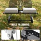 VEVOR Tow Behind Dethatcher, 40 ιντσών Row Dethatcher με 20 Spring Steel Tines, Lawn Dethatcher Rake για ATV ή Mower, Tow Behind Lawn Rake with Lift Handle for Garden Farm Grass