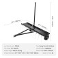 VEVOR Tow Behind Dethatcher, 40 ιντσών Row Dethatcher με 20 Spring Steel Tines, Lawn Dethatcher Rake για ATV ή Mower, Tow Behind Lawn Rake with Lift Handle for Garden Farm Grass