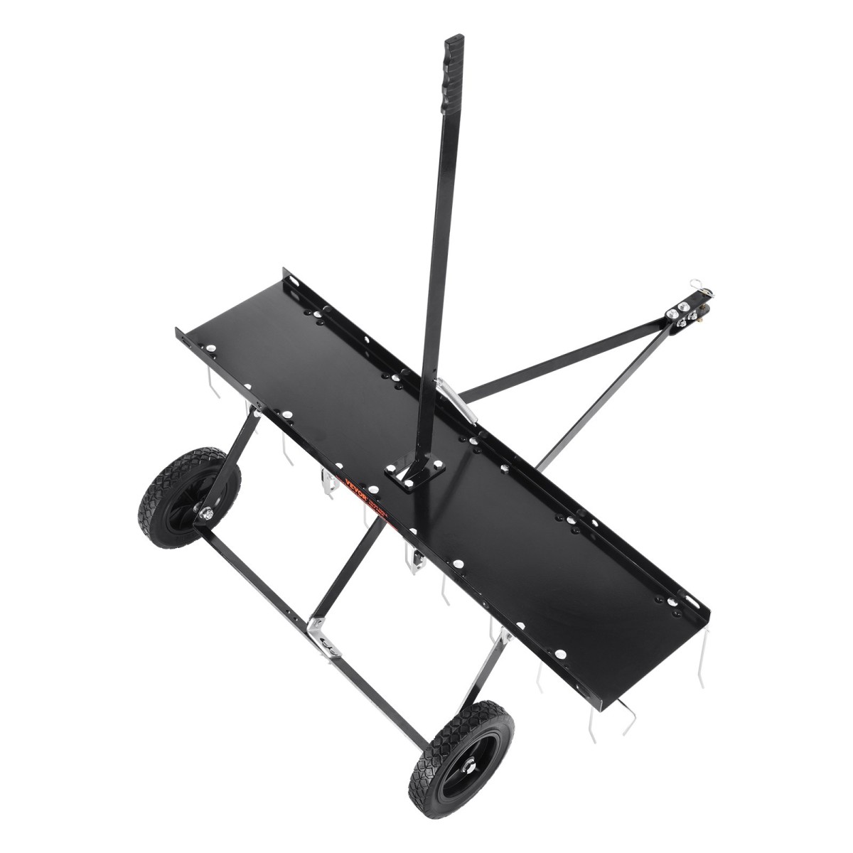 VEVOR Tow Behind Dethatcher, 40 ιντσών Row Dethatcher με 20 Spring Steel Tines, Lawn Dethatcher Rake για ATV ή Mower, Tow Behind Lawn Rake with Lift Handle for Garden Farm Grass