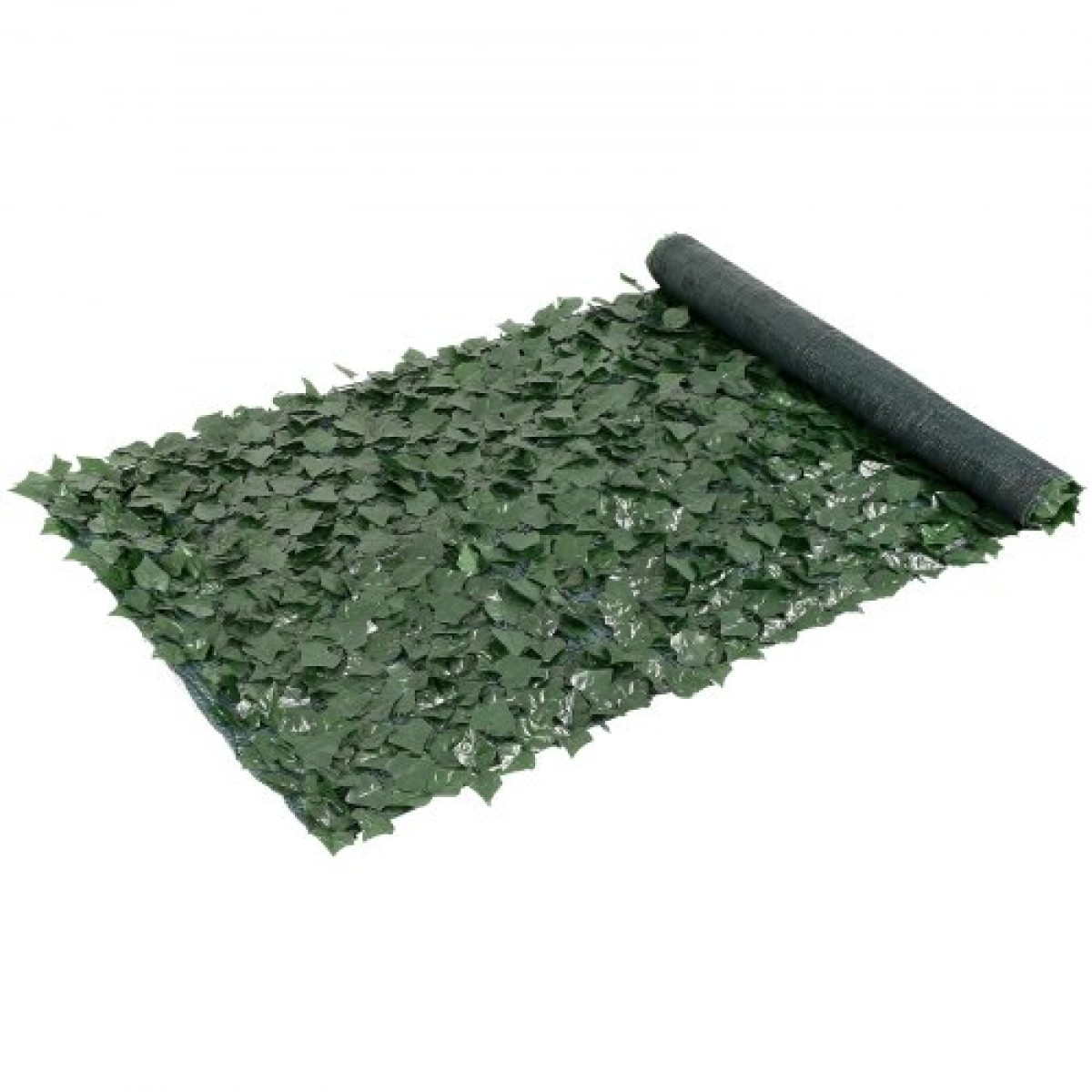 VEVOR Ivy Privacy Fence, 990 x 2490 mm τεχνητή πράσινη οθόνη τοίχου, πράσινος φράχτης κισσός με υφασμάτινη επένδυση και ενισχυμένη άρθρωση, ψεύτικο φράχτη διακόσμηση αμπελόφυλλων για εξωτερικό κήπο, αυλή
