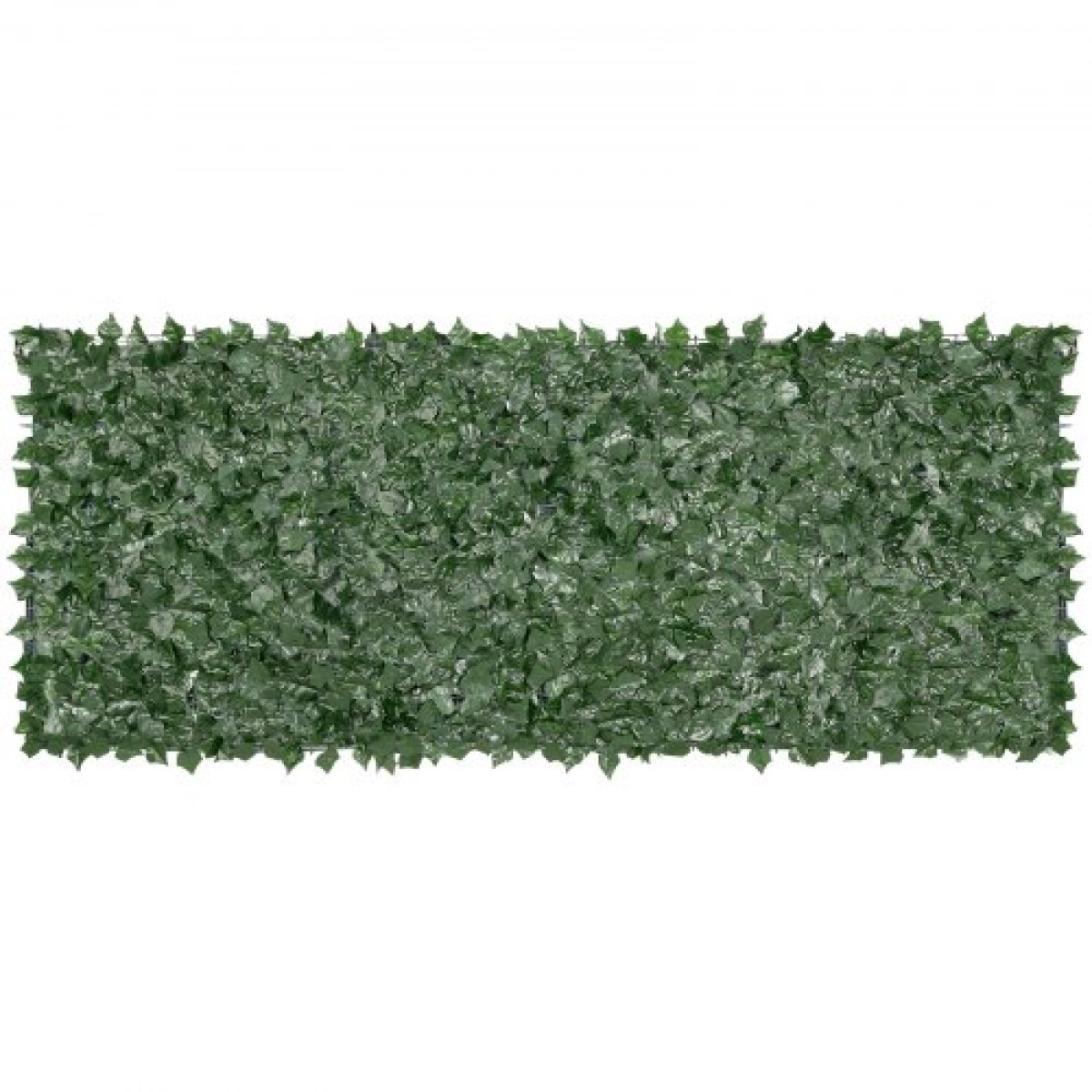 VEVOR Ivy Privacy Fence, 990 x 2490 mm τεχνητή πράσινη οθόνη τοίχου, πράσινος φράχτης κισσός με υφασμάτινη επένδυση και ενισχυμένη άρθρωση, ψεύτικο φράχτη διακόσμηση αμπελόφυλλων για εξωτερικό κήπο, αυλή