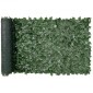 VEVOR Ivy Privacy Fence, 990 x 2490 mm τεχνητή πράσινη οθόνη τοίχου, πράσινος φράχτης κισσός με υφασμάτινη επένδυση και ενισχυμένη άρθρωση, ψεύτικο φράχτη διακόσμηση αμπελόφυλλων για εξωτερικό κήπο, αυλή