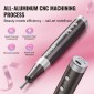 VEVOR Electric Cordless Nail Drill, 30.000 RPM επαναφορτιζόμενη μηχανή νυχιών E λίμας μεταβλητής ταχύτητας, φορητό γυαλιστικό μανικιούρ πεντικιούρ με 50 τεμ.