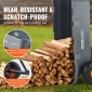 VEVOR Dump Cart, Poly Garden Dump Cart με εύκολο στη συναρμολόγηση ατσάλινο σκελετό, Dump wagon με 2-σε-1 Convertible λαβή, Utility Wheelbarrow 600 lbs, Ελαστικά 10 ιντσών