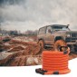 VEVOR 1" (2,54 cm) x 30'/9,1 m Kinetic Recovery Tow Rope 38.000 lbs/17.237,5 kg, Heavy-Duty Off Road Snatch Strap, Extreme Duty 30% Elasticity Energy Snatch Strap for Jeep Car SuV Truck ATV