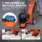 Μύλος δαπέδου σκυροδέματος VEVOR 7"/17,8 cm Walk-Behind Polisher 2,0HP Adjustable Machine
