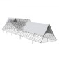 VEVOR Chicken Tunnels, 287 x 78,7 x 24,2 inch (LxWxH) Chicken Tunnels for Yard, Portable Chicken Tunnels for Outside with Corner Frames, 2 Set, Κατάλληλο για κοτόπουλα, πάπιες, κουνέλια