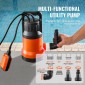 VEVOR Submersible Utility Pump Pump Pump Pump 400W 2510 GPH/9506 LPH 26 ft/7,9 m Head Water Pump