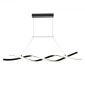 Φωτιστικά VEVOR Modern Chandelier, 24W, ρυθμιζόμενο φωτιστικό LED κρεμαστό με τηλεχειριστήριο αμπαζούρ σιλικόνης, ρυθμιζόμενο φωτιστικό οροφής φωτεινότητας θερμοκρασίας χρώματος 3000K-6000K για τραπεζαρία κουζίνας
