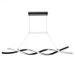 Φωτιστικά VEVOR Modern Chandelier, 24W, ρυθμιζόμενο φωτιστικό LED κρεμαστό με τηλεχειριστήριο αμπαζούρ σιλικόνης, ρυθμιζόμενο φωτιστικό οροφής φωτεινότητας θερμοκρασίας χρώματος 3000K-6000K για τραπεζαρία κουζίνας