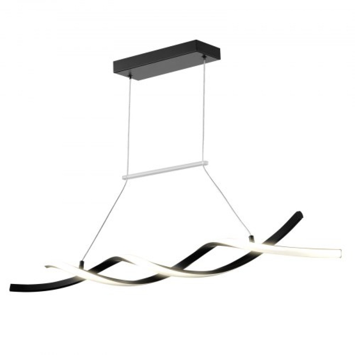 Φωτιστικά VEVOR Modern Chandelier, 24W, ρυθμιζόμενο φωτιστικό LED κρεμαστό με τηλεχειριστήριο αμπαζούρ σιλικόνης, ρυθμιζόμενο φωτιστικό οροφής φωτεινότητας θερμοκρασίας χρώματος 3000K-6000K για τραπεζαρία κουζίνας