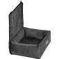 Κάθισμα αυτοκινήτου VEVOR Dog, Dog Booster Seat για αυτοκίνητο με τσέπη αποθήκευσης, λουρί ασφαλείας με κλιπ, γέμιση από σφουγγάρι και PP βαμβακερό, κρεβάτι αυτοκινήτου σκύλου για μικρό και μεσαίο σκύλο έως 40 λίβρες, Μαύρο