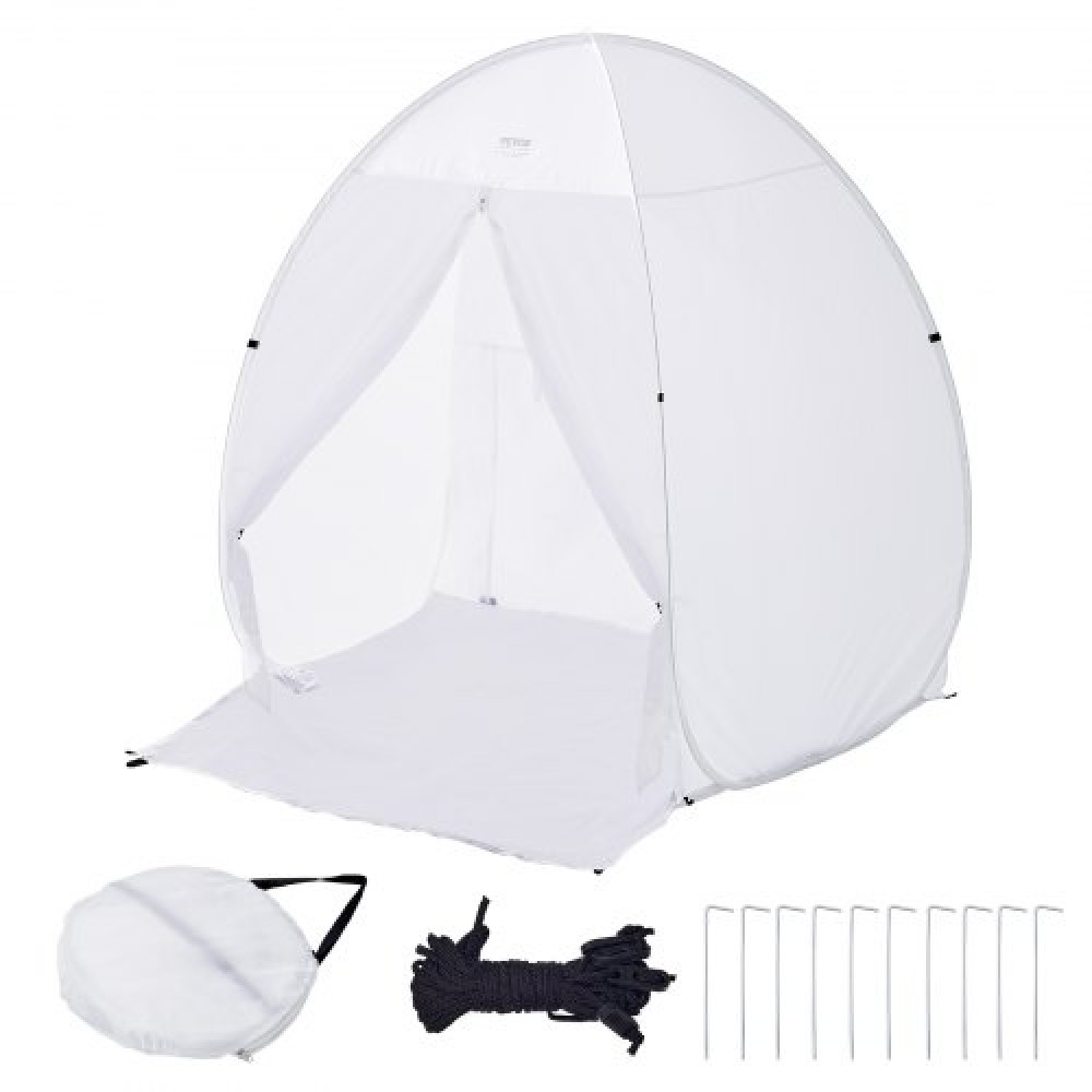 VEVOR Spray Paint Shelter Portable Spray Paint Tent Booth 152,4x152,4x177,8 cm Pop Up