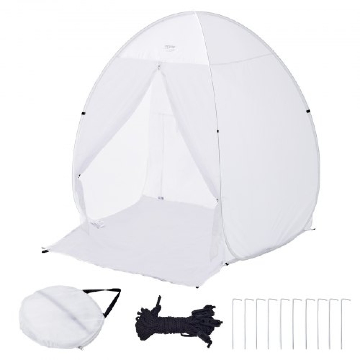 VEVOR Spray Paint Shelter Portable Spray Paint Tent Booth 152,4x152,4x177,8 cm Pop Up