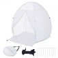 VEVOR Spray Paint Shelter Portable Spray Paint Tent Booth 152,4x152,4x177,8 cm Pop Up