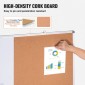 VEVOR 48"x 36" Whiteboard & Cork Combo με πλαίσιο αλουμινίου – Μαγνητικός πίνακας ανακοινώσεων 2 σε 1 Dry Dry Erase για βάση τοίχου – Ιδανικό για σχολείο, σπίτι, γραφείο