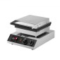 VEVOR Mini Dutch Pancake Maker, 25 ΤΕΜ. 43mm Διάμετρος Dorayaki Baker Machine, 1700W Εμπορική Ηλεκτρική Γκριλ Poffertjes, Αντικολλητικό Ανοξείδωτο Ατσάλι, Temp & Time Control, για οικιακή κουζίνα Εστιατόριο