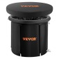 VEVOR Ice Bath Bath, 90 cm Long Cold Water Therapy Plunge Bath for Athletes, Φορητή εξωτερική πισίνα με βαρέλι πάγου για ανάκτηση, φουσκωτή πτυσσόμενη μπανιέρα 370L με κάλυμμα, παγοθήκη σπιτιού για ενήλικες