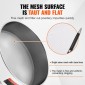 VEVOR Fine Mesh Sieve Flour, 40 Mesh Flour Sifter, 304 Stainless Steel Fine Mesh Sifter Food-grade, Dia.Διχτυωτές 12,6" για ψήσιμο, Διχτυωτή τρύπα 5 μεγεθών για Mungbean, ρύζι, αλεύρι, μαργαριτάρι σε σκόνη