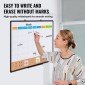 VEVOR 36"x 24" Μηνιαίο ημερολόγιο Whiteboard & Cork Combo με πλαίσιο αλουμινίου – Πίνακας ανακοινώσεων με μαγνητική ξηρή διαγραφή 2-σε-1 για βάση τοίχου – Ιδανικό για σχολείο, σπίτι, γραφείο