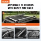 VEVOR Universal Roof Rack Crossbar 135,1 cm μήκος για όχημα με υπερυψωμένη πλαϊνή ράγα