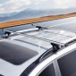 VEVOR Universal Roof Rack Crossbar 135,1 cm μήκος για όχημα με υπερυψωμένη πλαϊνή ράγα