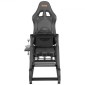 VEVOR Racing Wheel Stand For Logitech G923/G920/G29, Heavy Duty Steel Driving Simulator Cockpit-Thrustmaster T248P, Ρυθμιζόμενο ύψος και γωνία πεντάλ ποδιού στηρίγματος τιμονιού, Μέγιστο φορτίο 330 LBS Compact