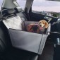 Κάθισμα αυτοκινήτου VEVOR Dog, αδιάβροχο ενισχυτικό κάθισμα για αυτοκίνητο με πλαίσιο στήριξης, κάθισμα αυτοκινήτου για κατοικίδια με λουρί ασφαλείας με κλιπ, κρεβάτι αυτοκινήτου σκύλου για μικρό, μεσαίο και μεγάλο σκύλο έως 48,5 λίβρες, γκρι