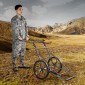 VEVOR Deer Cart, 500 LBS Capacity Folding Cart, Deer Cart Game Hauler με μεγάλο ελαστικό τροχό 17" & εργονομική λαβή, αξεσουάρ βαρέως τύπου καροτσιού παιχνιδιού, βοηθητικό εξοπλισμό Dolly για κυνήγι Ψάρεμα Πεζοπορίας