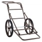 VEVOR Deer Cart, 500 LBS Capacity Folding Cart, Deer Cart Game Hauler με μεγάλο ελαστικό τροχό 17" & εργονομική λαβή, αξεσουάρ βαρέως τύπου καροτσιού παιχνιδιού, βοηθητικό εξοπλισμό Dolly για κυνήγι Ψάρεμα Πεζοπορίας