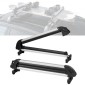 VEVOR Ski Snowboard Rack Roof 80,5 cm Universal Ski Rack for Car Roof with Lock