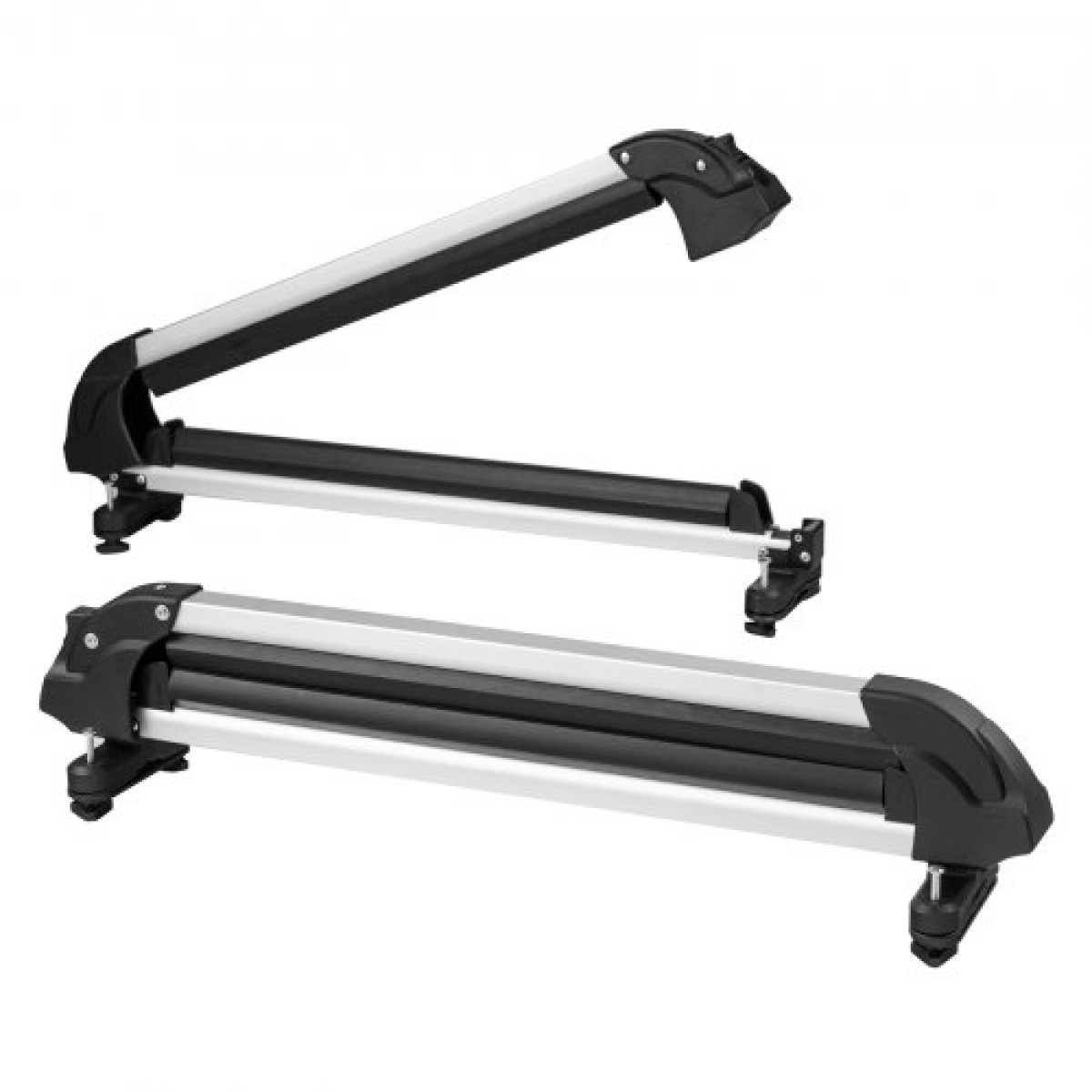 VEVOR Ski Snowboard Rack Roof 80,5 cm Universal Ski Rack for Car Roof with Lock