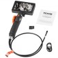 VEVOR Αρθρωτό Borescope Camera με φως, αμφίδρομη αρθρωτή κάμερα ενδοσκοπίου επιθεώρησης με μικροσκοπικό φακό 6,4mm, οθόνη 5" IPS 1080P HD, 8X Zoom, 8 LED Light Camera για Auto, Υδραυλικά (4,9 FT）