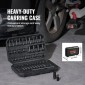 VEVOR 1/4" Drive Impact Socket Set, 55 Piece Deep & Shallow Socket Set SAE 5/32"-9/16" and Metric 4-15mm, 6 Point CR-V Alloy Steel for Auto Repair, Εύκολα στην ανάγνωση ενδείξεις μεγέθους, θήκη αποθήκευσης