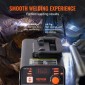 VEVOR 220V Stick Welder, 160A ARC/Lift TIG Welding Machine with Large LED Display, 2-in-1 Portable Stick Welding Machine with Hot Start Arc Force Anti-Stick VRD, MMA ARC Welder Machine, Welding
