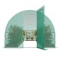 Θερμοκήπιο VEVOR Walk-in Tunnel, 19,4x9,7x7,4 ft Σήραγγα Θερμοκηπίου Hoop House, Plant Hot House με πλαίσιο από γαλβανισμένο χάλυβα, πράσινο κάλυμμα PE, αιωρούμενη πόρτα και 12 αναδιπλούμενα παράθυρα για εξωτερικούς χώρους