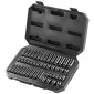 VEVOR 1/4" Drive Impact Socket Set, 48 Piece Deep & Shallow Socket Set SAE 3/16"-9/16" and Metric 4-15mm, 6 Point Cr-Mo Alloy Steel for Auto Repair, Εύκολα στην ανάγνωση ενδείξεις μεγέθους, θήκη αποθήκευσης