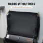 Σάρωθρο γκαζόν VEVOR Tow Behind, 111,7 cm Pull Behind Lawn Sweeper, 25 cu.ft Συλλέκτης φύλλων και γρασιδιού μεγάλης χωρητικότητας, βαρέως τύπου σάρωθρο κήπου με ρυθμιζόμενο ύψος σάρωσης για αυλή, γκαζόν, αγρόκτημα