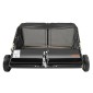 Σάρωθρο γκαζόν VEVOR Tow Behind, 111,7 cm Pull Behind Lawn Sweeper, 25 cu.ft Συλλέκτης φύλλων και γρασιδιού μεγάλης χωρητικότητας, βαρέως τύπου σάρωθρο κήπου με ρυθμιζόμενο ύψος σάρωσης για αυλή, γκαζόν, αγρόκτημα