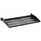 Ράφι ραφιών διακομιστή VEVOR 2PCS 1U, 10"/254 mm Βάθος, 23 kg / 50 lbs Μέγιστη χωρητικότητα φορτίου Αεριζόμενο πρόβολο ή ράφι τοίχου ράφι βάσης με δίσκο, καλή κυκλοφορία αέρα για 482,6 mm/19" Ντουλάπι δικτύου ή ράφι εξοπλισμού