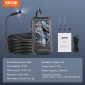 VEVOR Endoscope Camera with Lights Triple Lens Borescope 499,9 cm Καλώδιο 12,7 cm Οθόνη