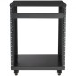 VEVOR 12U AV Rack Stand 226,8 kg Χωρητικότητα Δικτύου Stereo Recording Studio Rack 510x460x700mm