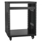 VEVOR 12U AV Rack Stand 226,8 kg Χωρητικότητα Δικτύου Stereo Recording Studio Rack 510x460x700mm