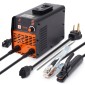 VEVOR 220V Stick Welder, 200A ARC/Lift TIG Welding Machine with Large LED Display, 2-in-1 Portable Stick Welding Machine with Hot Start Arc Force Anti-Stick VRD, MMA ARC Welder Machine