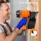 VEVOR Coil Siding Nailer MCN70, 1-3/4" έως 2-3/4" 15 Degree Pneumatic Siding Nail Nailer, 70-120 PSI Air Coil Nailer για παλέτες, κιβώτια, πλαισίωση, επένδυση και περίφραξη