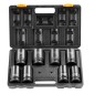 VEVOR Impact Sockets Σετ 8 τμχ Θήκη κιτ εργαλείων καστάνιας κίνησης 6 σημείων 2,5 cm
