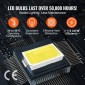 VEVOR LED φώτα γκαράζ 88000LM, 6500K 14 συστήματα πλέγματος τετράγωνα φώτα οροφής γκαράζ, DIY Cool White Detailing Car Detailing Lighting Garage Super Bright Shop Light for Underground Warehouse Auto Beauty Workshop