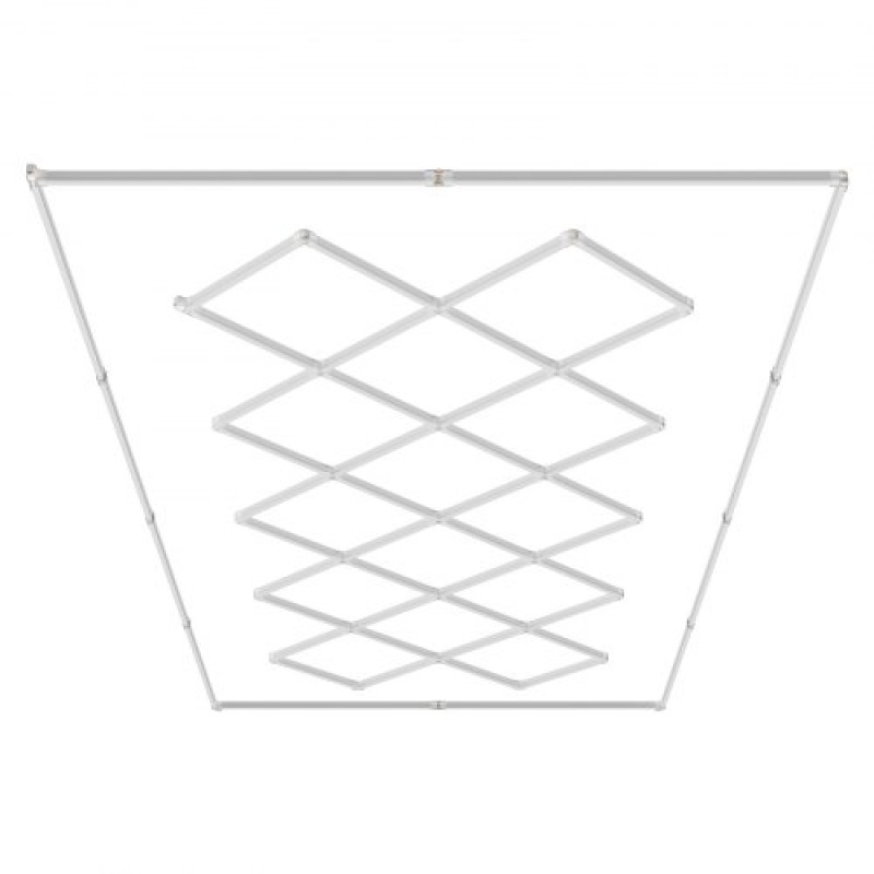 VEVOR LED φώτα γκαράζ 88000LM, 6500K 14 συστήματα πλέγματος τετράγωνα φώτα οροφής γκαράζ, DIY Cool White Detailing Car Detailing Lighting Garage Super Bright Shop Light for Underground Warehouse Auto Beauty Workshop